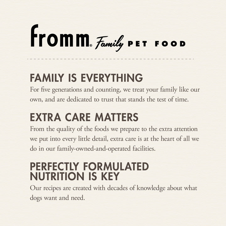 Fromm Nutritionals Mobility Chicken & Whole Oats Recipe Dog Food