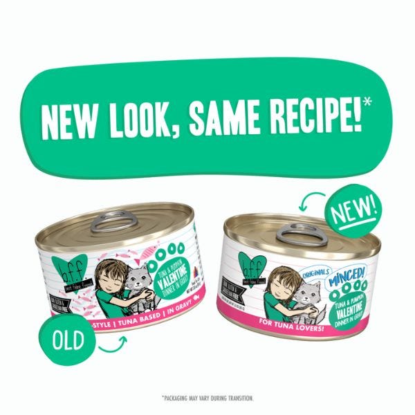 Weruva B.F.F. Tuna & Pumpkin Valentine Recipe Wet Cat Food