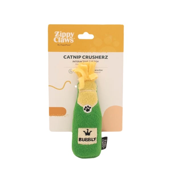 ZippyClaws Catnip Crusherz Cat Toy - Bubbly