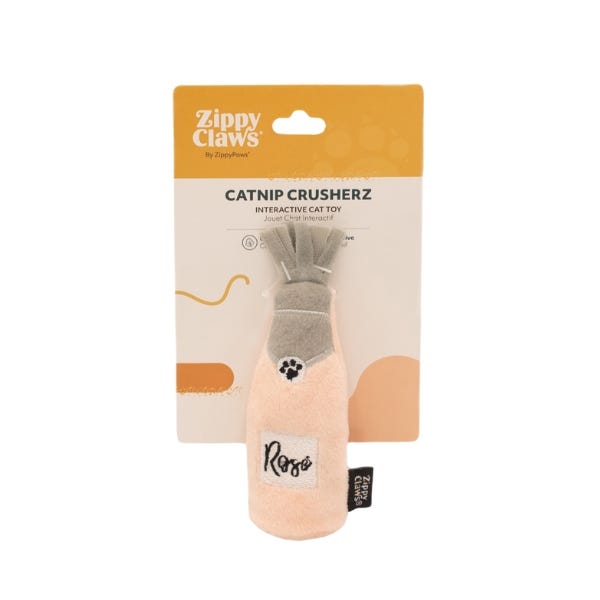 ZippyClaws Catnip Crusherz Cat Toy - Rose