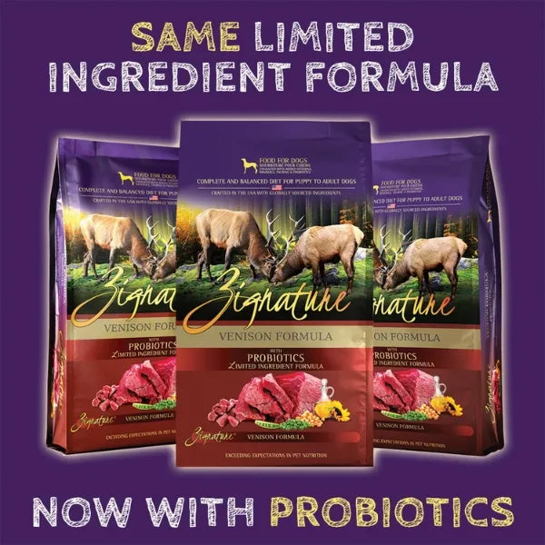 Zignature Limited Ingredient Venison Formula Dog Food