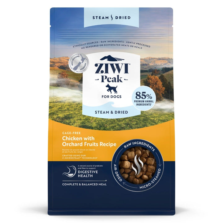 ZIWI Peak Steam and Dried Chicken with Orchard Fruits Dog Food