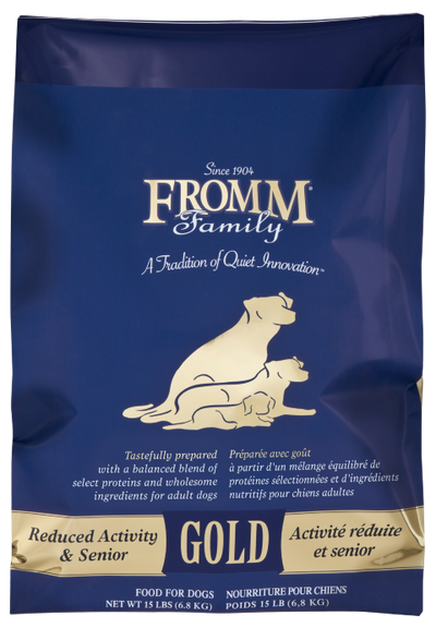Fromm Gold Reduced Activity & Senior Dog Food