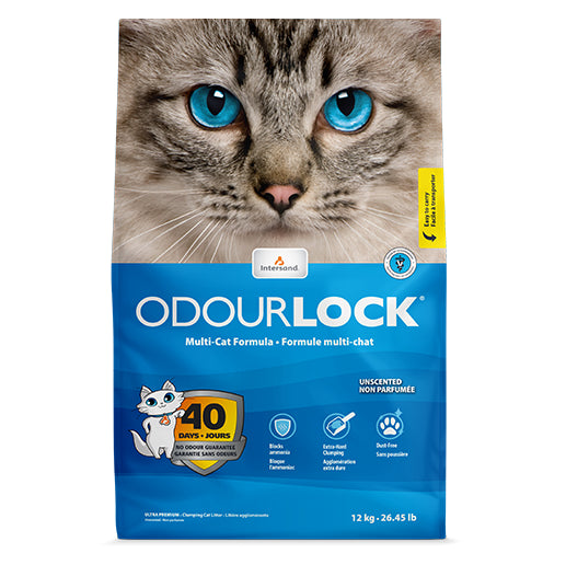 OdourLock Ultra Premium Unscented Clumping Cat Litter