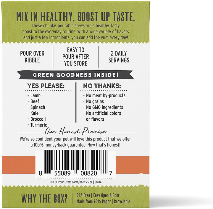 The Honest Kitchen Superfood Pour Overs - Lamb & Beef Stew
