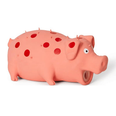 BuD'z - Spotted Pig Squeaker Latex Toy
