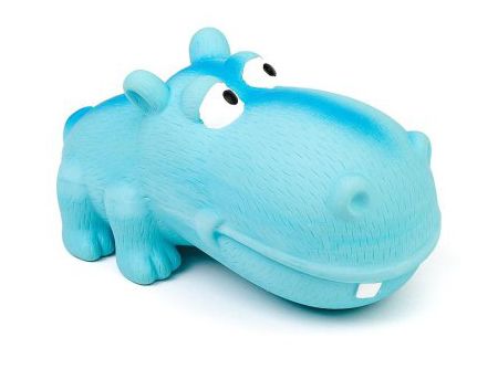 BuD'z - Big Snout Hippopotamus Squeaker Latex Toy