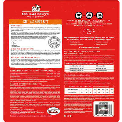Stella & Chewy's Meal Mixers Super Beef For Dogs