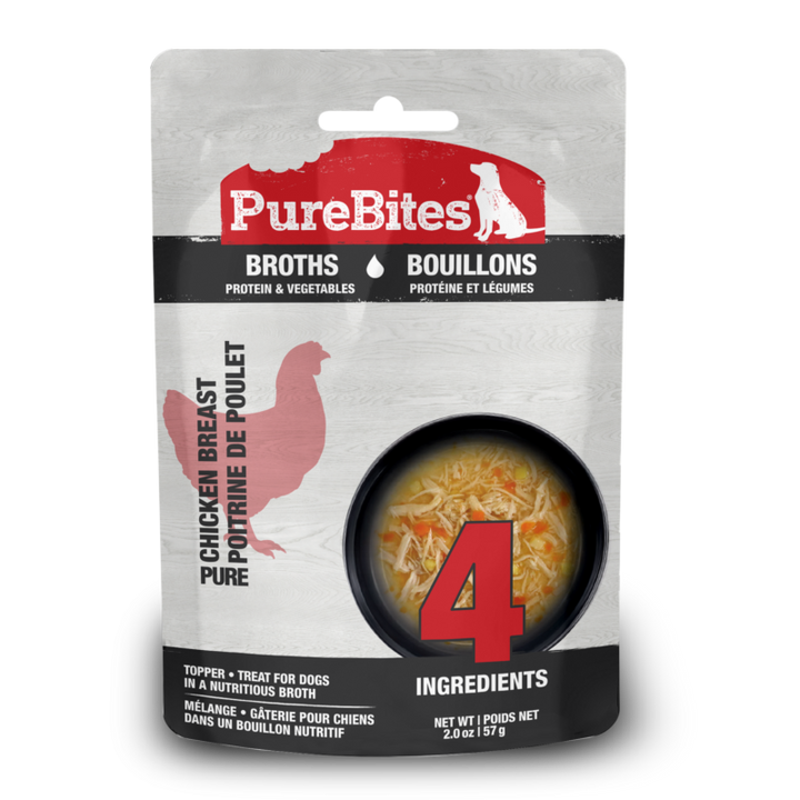PureBites Chicken & Vegetables Dog Broth