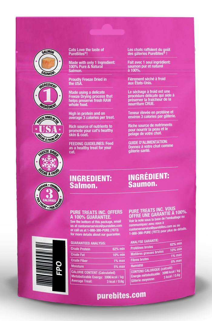 PureBites Salmon Cat Treats