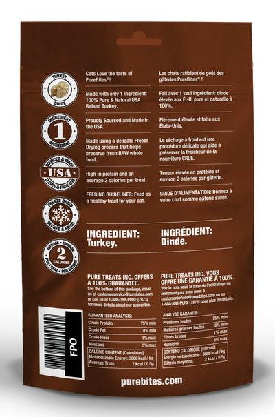 PureBites Turkey Cat Treats