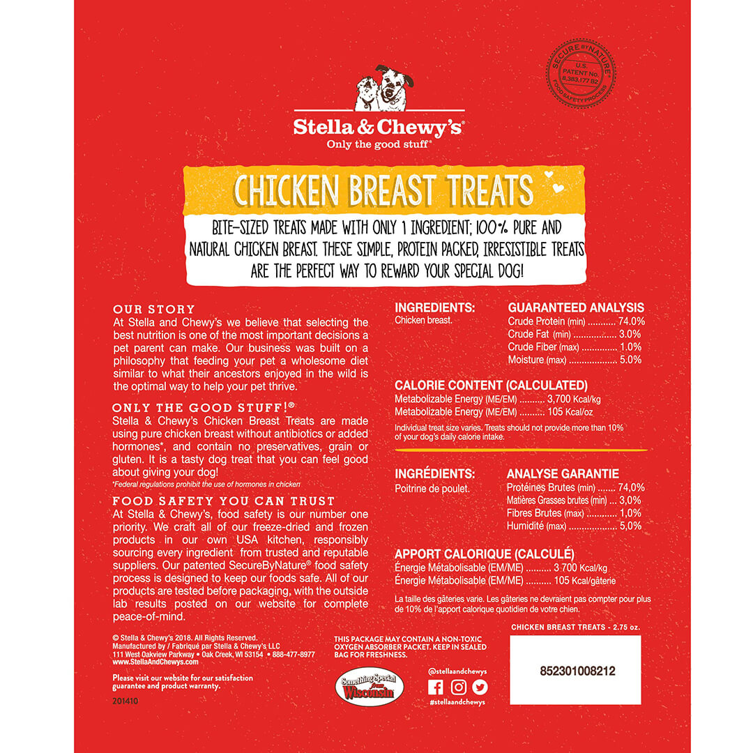 Stella & Chewy's Single Ingredient Chicken Breast Dog Treats