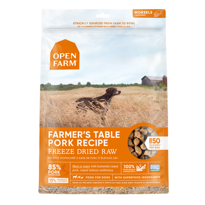 Open Farm Freeze-Dried Farmer's Table Pork Dog Food