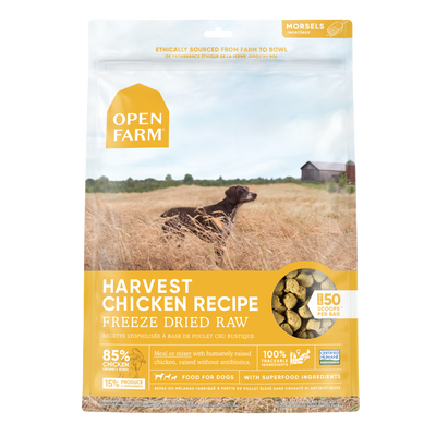 Open Farm Freeze-Dried Harvest Chicken Dog Food
