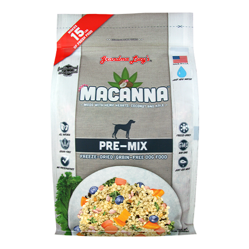 Grandma Lucy's Macanna Freeze Dried Pre-MIx Recipe Dog Food