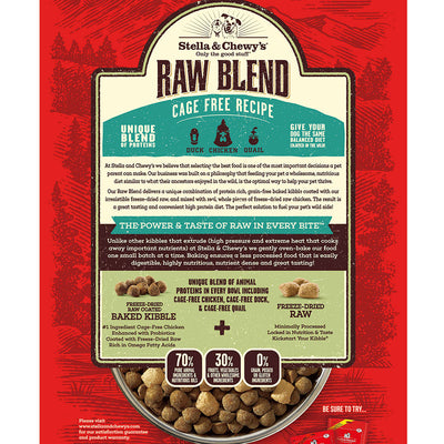 Stella & Chewy's Raw Blend Cage Free Recipe Dog Food