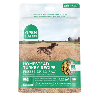 Open Farm Freeze-Dried Homestead Turkey Dog Food
