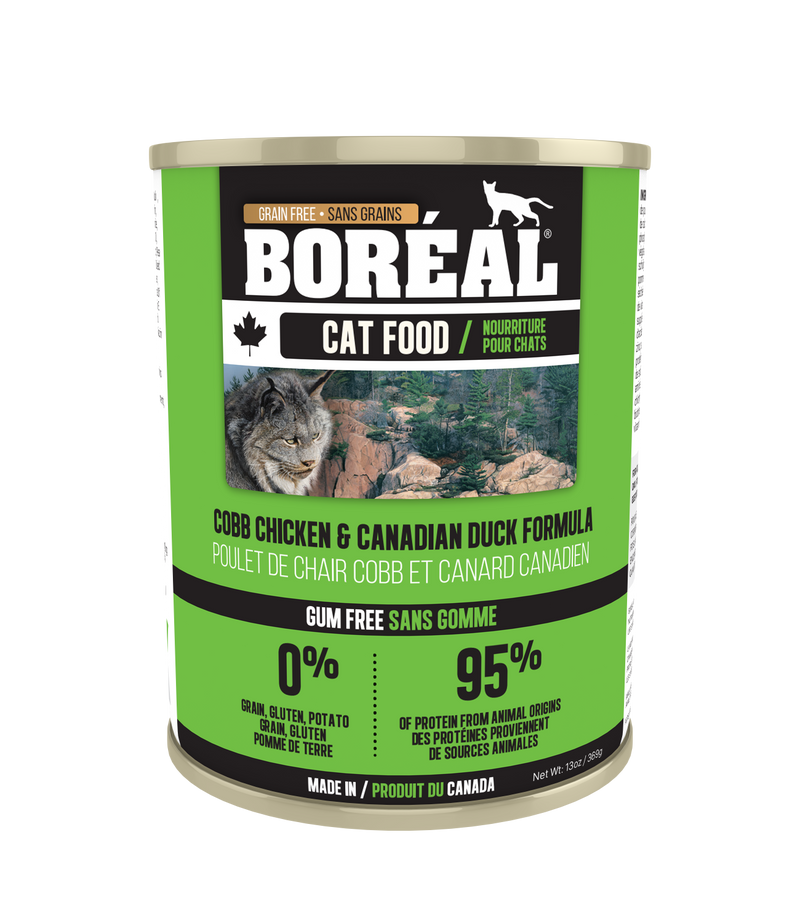 Boreal Cobb Chicken And Canadian Duck Wet Cat Food 13 OZ