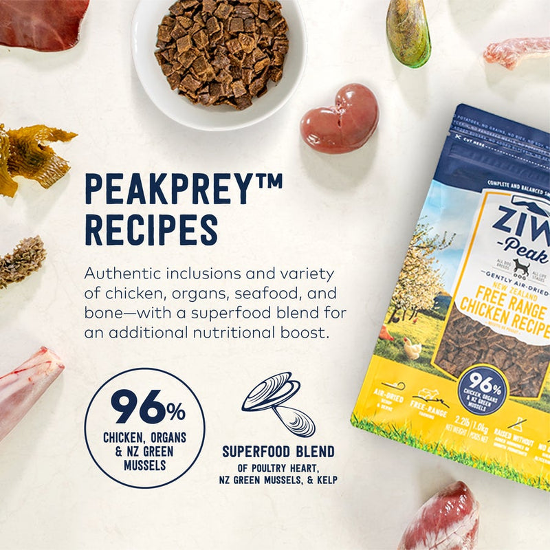 ZIWI Peak New Zealand Free Range Chicken Dog Food