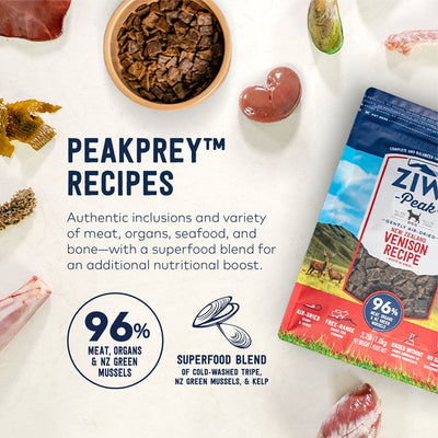 ZIWI Peak New Zealand Venison Dog Food