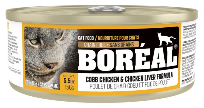 BOREAL Cobb Chicken and Chicken Liver Wet Cat Food