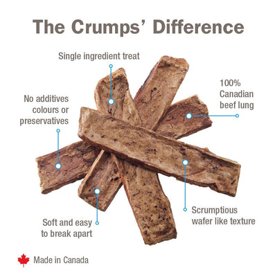 Crumps Naturals Beef Tendersticks Dog Treats