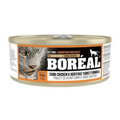 BOREAL Cobb Chicken and Heritage Turkey Wet Cat Food