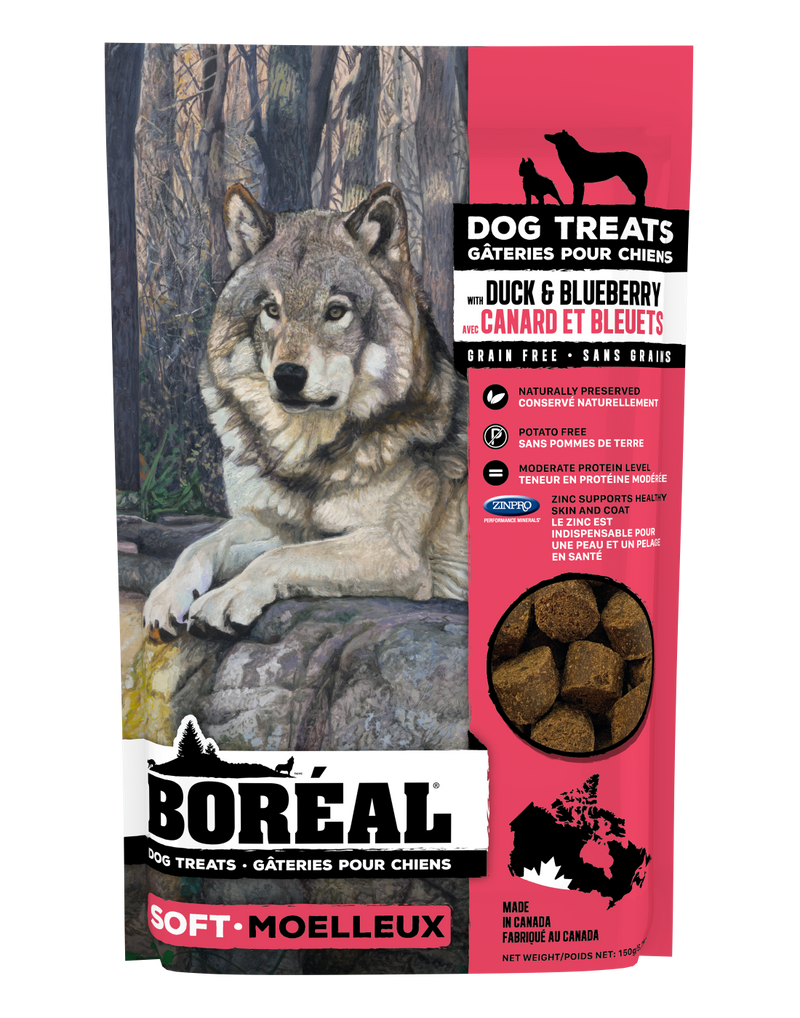 BOREAL Duck and Blueberry Dog Treats