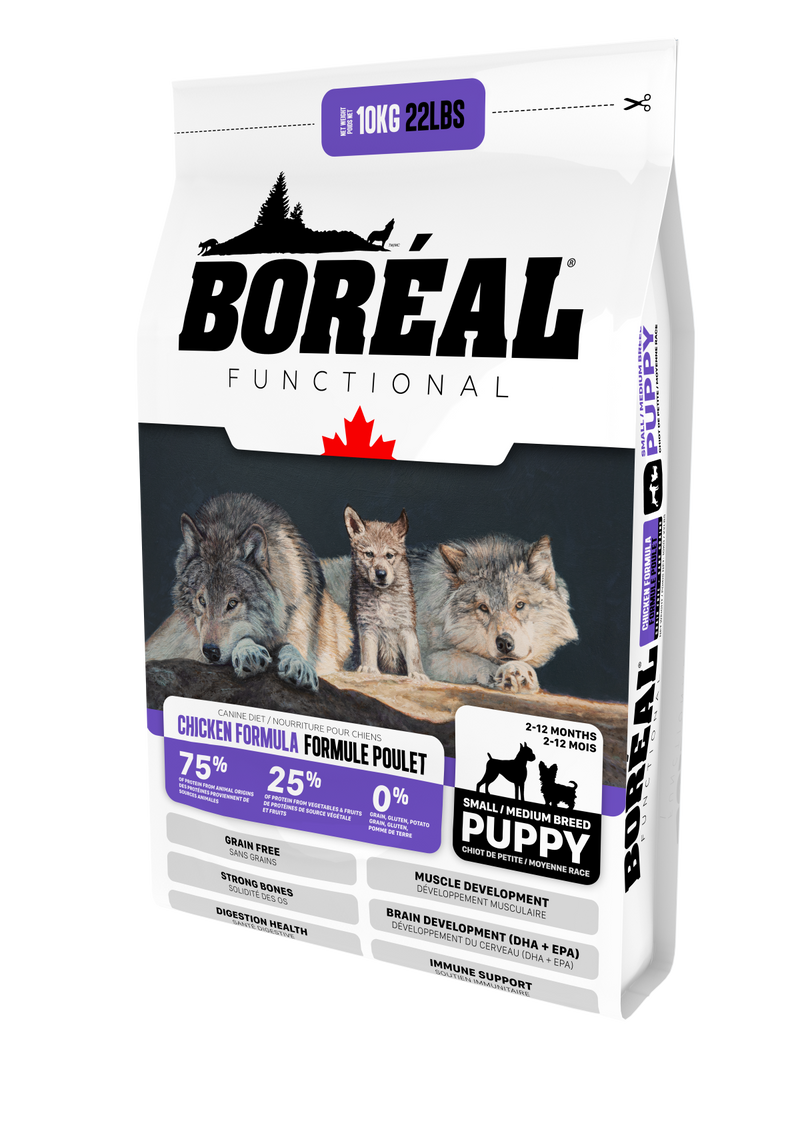 BOREAL Functional Small and Medium Breed Puppy Chicken Dog Food