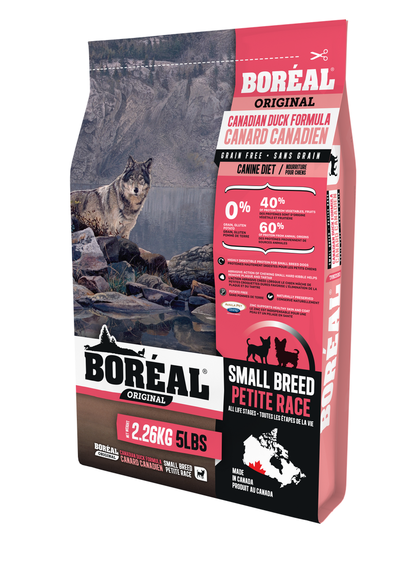 BOREAL Grain Free Original Small Breed Duck Dog Food