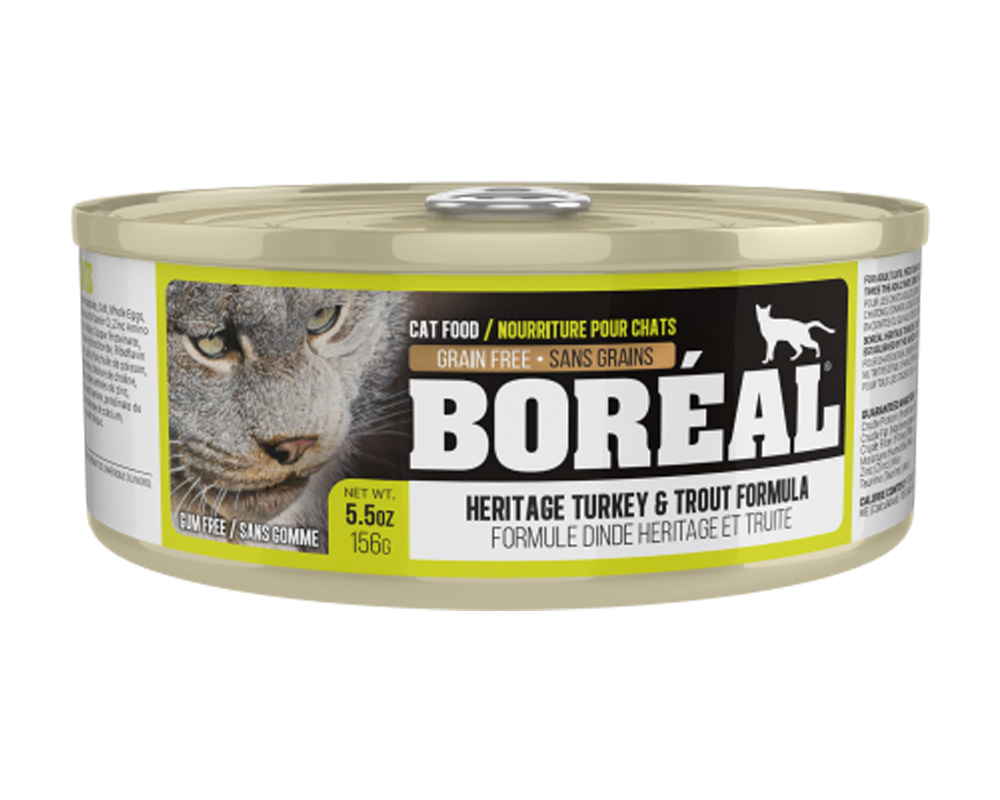 BOREAL Heritage Turkey and Trout Wet Cat Food