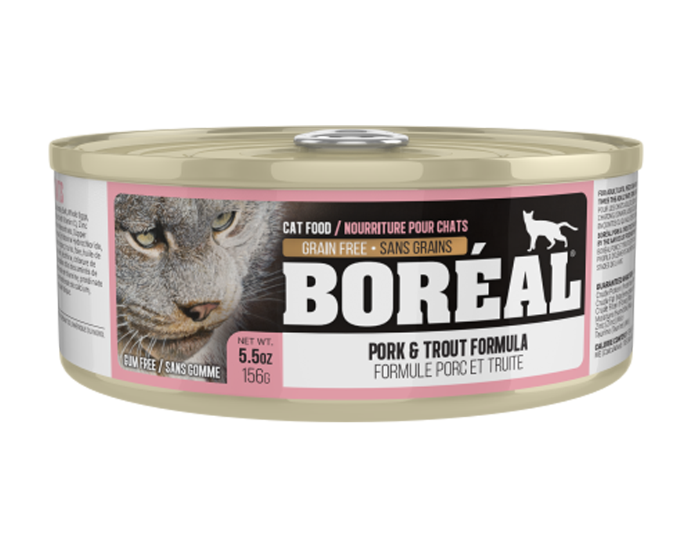 BOREAL Pork and Trout Wet Cat Food