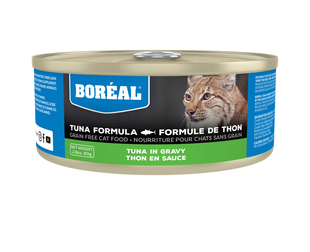 BOREAL Red Tuna Meat in Gravy Wet Cat Food
