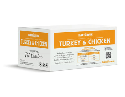 Back2Raw Complete Turkey & Chicken Combo (12LB Box)