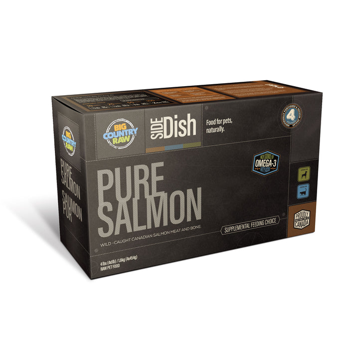 Big Country Raw Pure Salmon Carton – 4 Lb