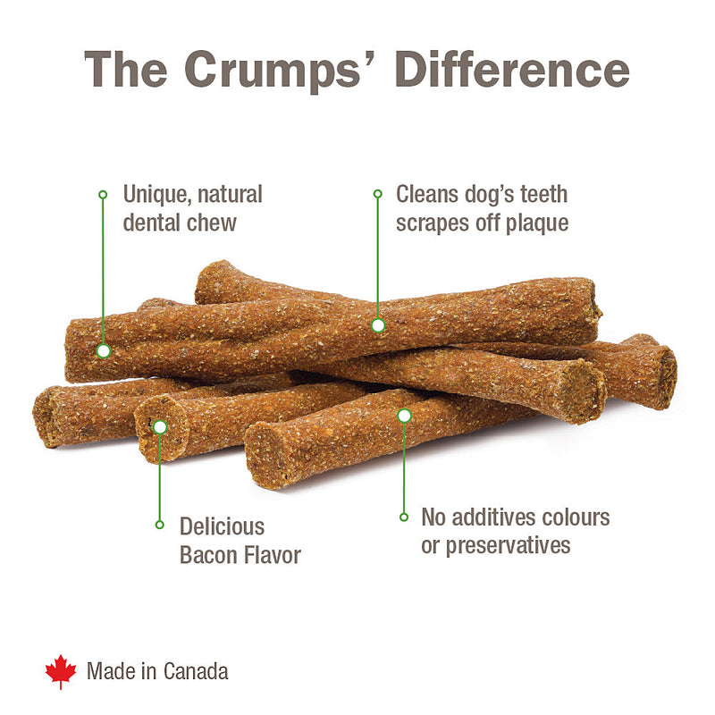 Crumps Naturals Plaque Busters Bacon Flavor