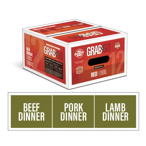 Big Country Raw Grab N Go Red – 12 Lb