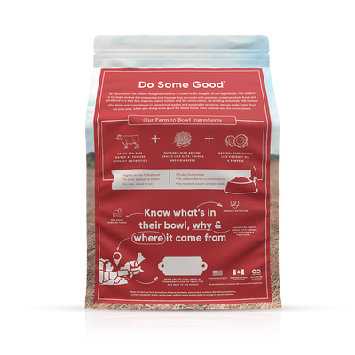 Open Farm Grass-Fed Beef & Ancient Grains Dog Food