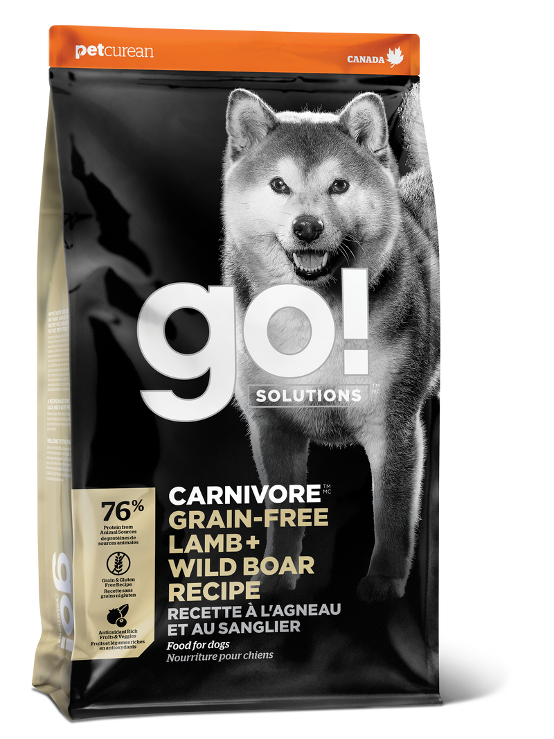 Go! Carnivore - GF Lamb + Wild Boar Dog Food