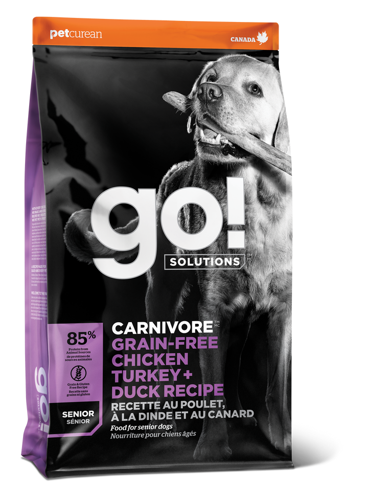 Go! Carnivore - Chicken, Turkey, and Duck Senior Dog Food