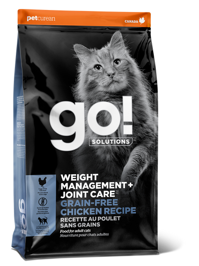 Go! Solutions Weight Management + Joint Care Grain-Free Chicken Recipe Cat Food