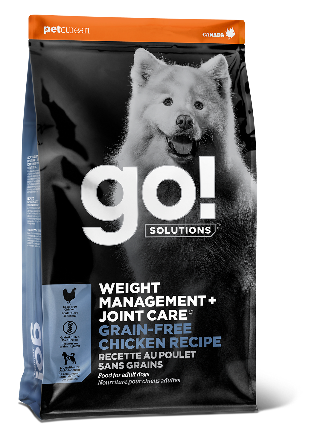 Go! Solutions Weight Management + Joint Care Grain-Free Chicken Recipe Dog Food