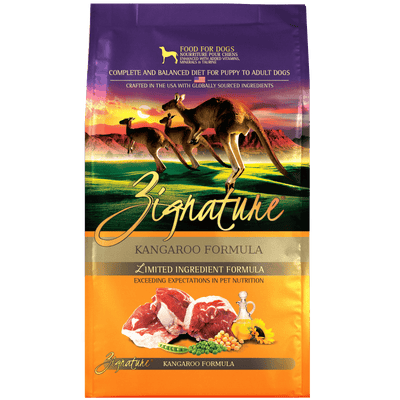 Zignature Limited Ingredient Kangaroo Formula Dog Food