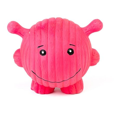 BuD'z - Bertha The Pink Alien Squeaker Latex Toy