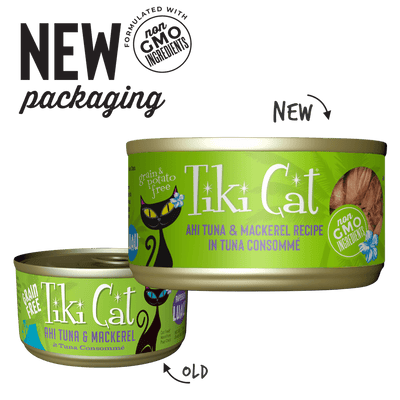 Tiki Cat Papeekeo Luau Ahi Tuna & Mackerel