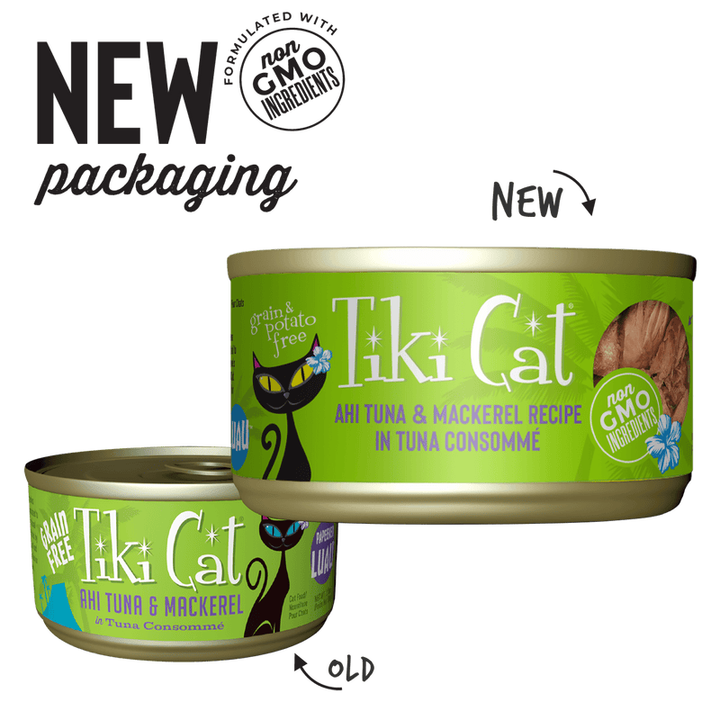 Tiki Cat Papeekeo Luau Ahi Tuna & Mackerel