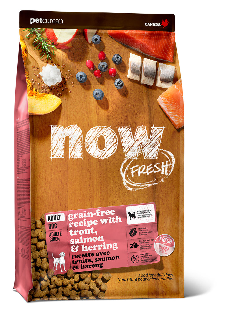 Now Fresh Adult Dog Food (Trout, Salmon & Herring)