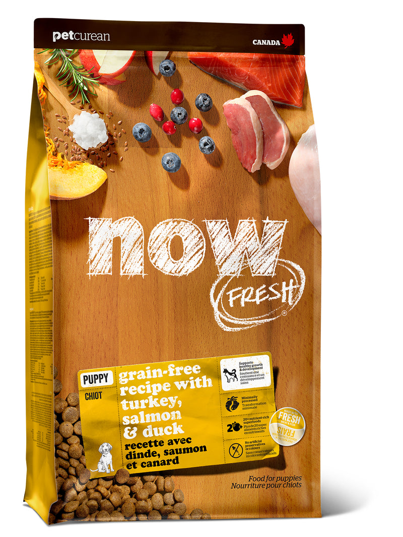 Now Fresh Puppy Dog Food (Turkey, Salmon & Duck)