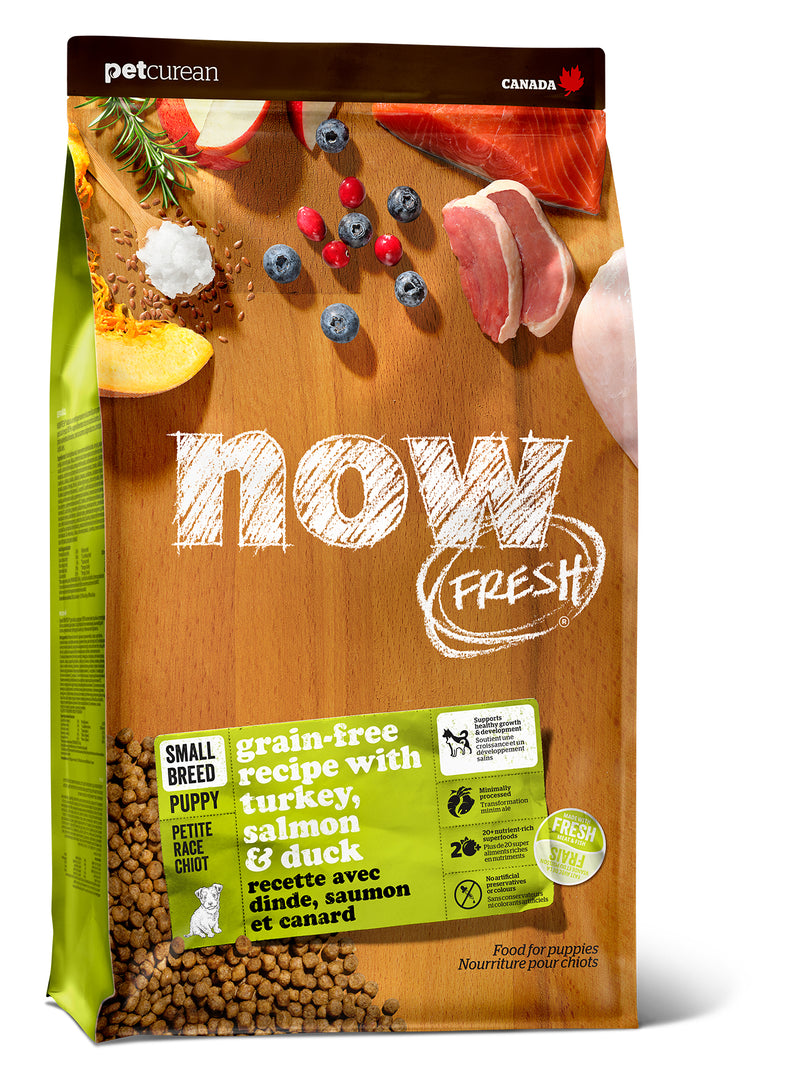 Now Fresh Puppy Small Breed Dog Food (Turkey, Salmon & Duck)