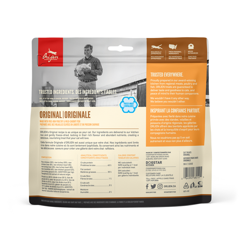 Orijen Original Freeze-Dried Cat Treats